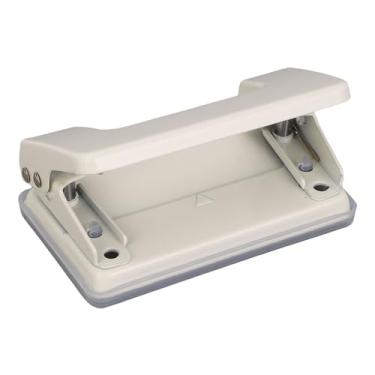 Imagem de GLOGLOW Furador, Perfurador de Papel Ergonômico de 2 Furos para Cartolina e Artesanato, Perfura 10 Folhas, Ideal para Estudantes e Uso de Escritório