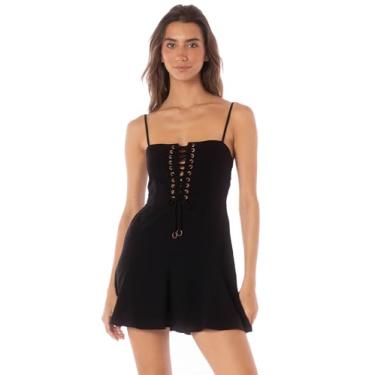 Imagem de Maaji Vestido curto feminino Natto, Preto, M