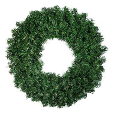 Imagem de BEMMY Guirlanda de Natal 45CM, Guirlanda Artificial Decorativa para Pendurar Na Porta da Frente com Agulhas de Pinheiro. A loja "Intensys" está funcionando sem autorização!