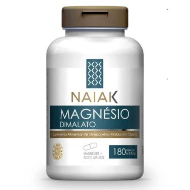 Imagem de Mágnesio Dimalato 180 Cápsulas – Naiak-Unissex
