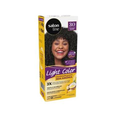 Imagem de Coloração Salon Line Light Color Profissional 3.0 Castanho Escuro