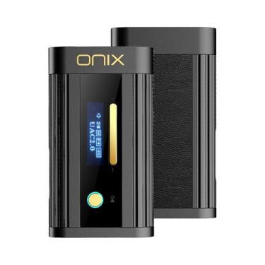 Imagem de SHANLING Onix XI2 Beta Protable DAC/amplificador de fone de ouvido com saída de tubo dedicado, duplo CD43198 DAC, tubos duplos JAN6418, dongle USB DAC AMP, suporta 768 kHz/32 bits, DSD512, 3,5 mm +