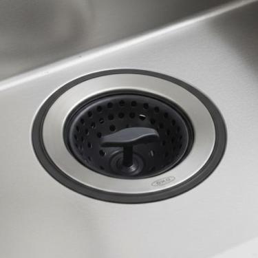 Imagem de Protetor de Ralo para Pia de Cozinha OXO 2 em 1 Veda e Filtra