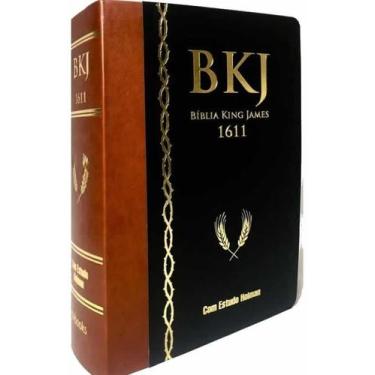 Imagem de Bíblia 1611 King James De Estudo Holman Marrom Com Preta 6 Edicao - BV