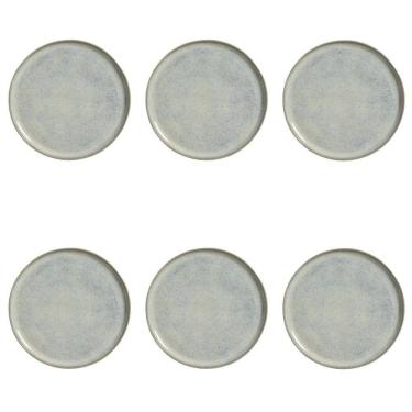 Imagem de Conjunto De Pratos Rasos 06 Peças Bio Green Granite Porto Brasil