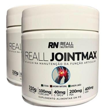 Imagem de Kit 2 Suplemento Articulações Flexibilidade Movimento 210g Sabor Limão