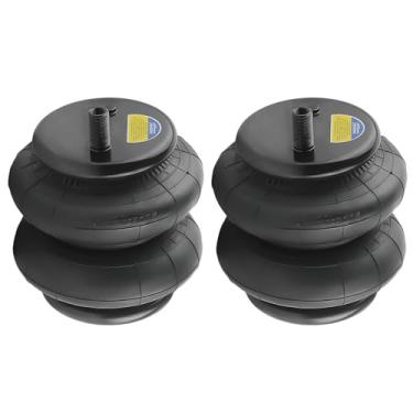Imagem de maXpeedingrods Pack of 2 Replacement Air Spring Bags for Firestone 6401, 1/4" NPT Double Convoluted Air Suspension Bags for Trucks