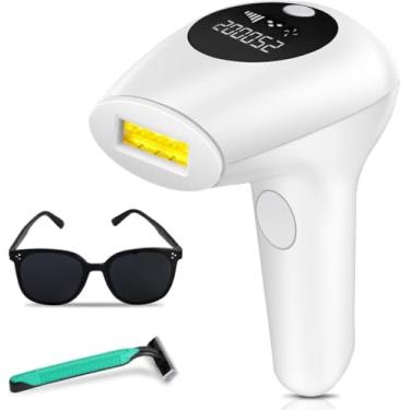 Imagem de 110-230V, Branco, Aparelho Portátil de Depilação A Laser, Aparelho de Depilação A Luz Pulsada