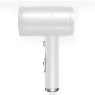 Imagem de Secador de Cabelo Profissional, Branco, 1800W, 220V, Design Ergonômico, 26cm x 14cm, com Bico Concentrador