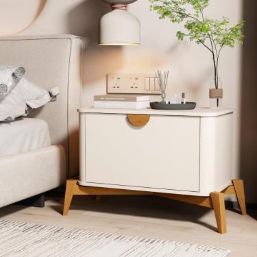 Imagem de Mesa De Cabeceira Adamantina Off White