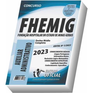 Imagem de Apostila Fhemig - Auxiliar Administrativo - Curso oficial