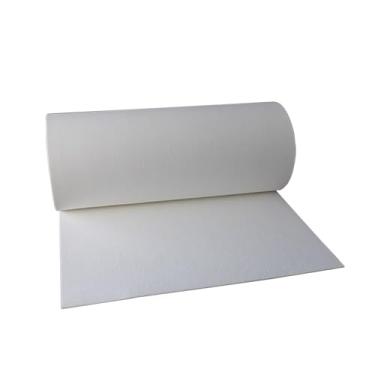 Imagem de Papel de fibra cerâmica, vedação de isolamento de alta temperatura, papel à prova de fogo, folha de papéis para forno de fogão, lareira, material DIY (2 mm x 122 cm x 30 m)