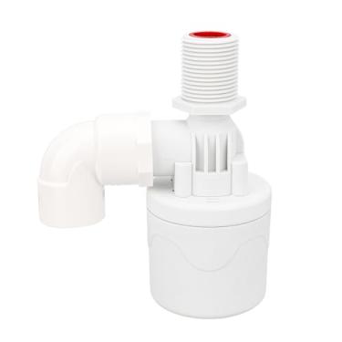 Imagem de Baomain Válvula flutuante de água de 9,5 cm, entrada superior, montagem interna, contato automático de nível de água para tanque de água, piscinas, tanques de gado, aquicultura, aquários