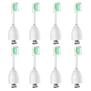 Imagem de Cabeças de escova de dentes para Philips Sonicare Cabeças de substituição de escovas de dentes médias macias Dupont Cerdas elétricas Cabeças de substituição para escova de dentes elétrica E-Series