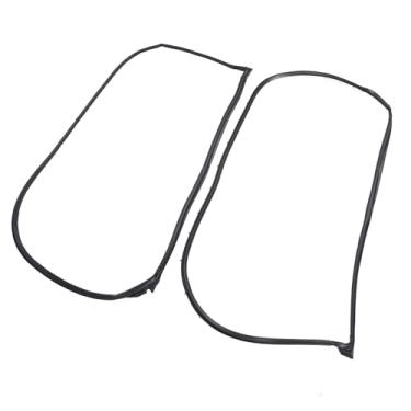 Imagem de aqxreight Vedação da Tira de Calafetagem da Porta Dianteira 72350 TA5 A01 Tira de Vedação de Borracha Porta Dianteira Esquerda Direita para Sedan 2008-2013 Sua Confirmação Antes do OE para a