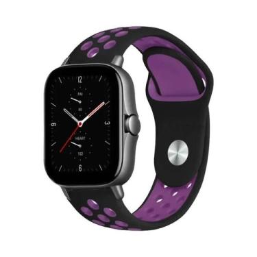 Imagem de Pulseira De Silicone De 20mm 22mm Para Amazfit GTS 4 GTR 3 2 Mini pro 