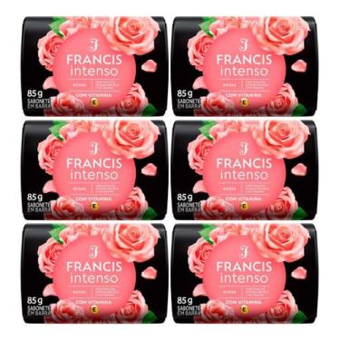 Imagem de Kit C/6 Sabonete Barra Francis Rosas 85g