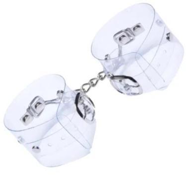 Imagem de Algemas para penas ou braços em couro com tiras Translucida - vipmix