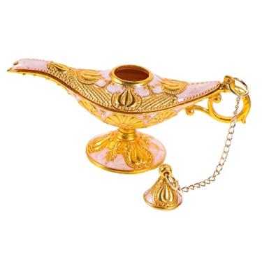 Imagem de Ornamento vintage lâmpada de desejos retrô mesa centro de mesa decoração lâmpada de desejo para enfeite de banquete ornamento de mesa exclusivo para decoração de casa e festas