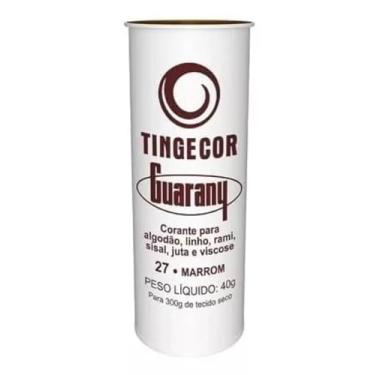 Imagem de Corante para Roupa Guarany 40 g N27 Marron com 6
