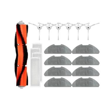 Imagem de Compatible With Xiaomi Robot Vacuum-Mop 2 Pro/Lite MJST1SHW MJSTL Hepa Filter Mop Cloth Main Side Brush Mijia Vacuum Cleaner Accessories(Brown)