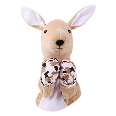 Imagem de Bonecos de mão de animal, fantoches de mão para crianças | Puppet de de boxe kung fu com sons e ação - PLUSH TOY PLUSH ENCOLHADO PROPUTAM