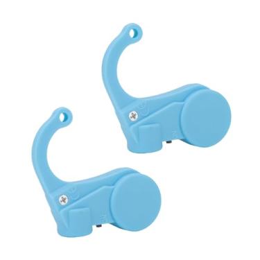 Imagem de ZJchao Alarme de Fadiga do Motorista Dispositivo Anti-sono Leve e Ergonômico Vestível para Condução Noturna à Distância Caminhoneiros Guardas de Segurança Material ABS Alimentado por (Azul)