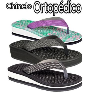 Imagem de Chinelo Ortopédico Macio Leve Ultra Confortável Para Esporão e Facite 