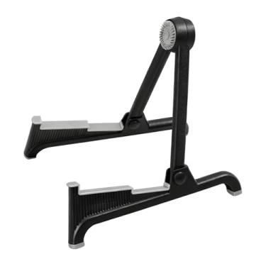 Imagem de harayaa Suporte dobrável para guitarra, suporte de chão em formato de a, para violoncelo em formato de a, Preto E Cinza
