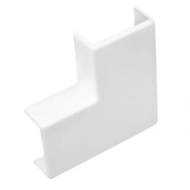 Imagem de Canaleta para Fio Adesiva Esconde Fios, Conector Emenda Organizadora de Cabos para Residência e Escritório Para Moradores e Profissionais(1 Cotovelo 90 graus)