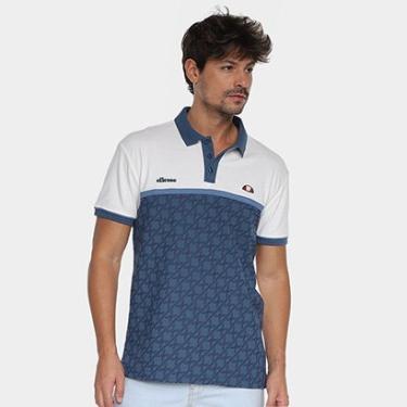 Imagem de Camisa Polo Ellesse Recorte Full Print Masculina-Masculino