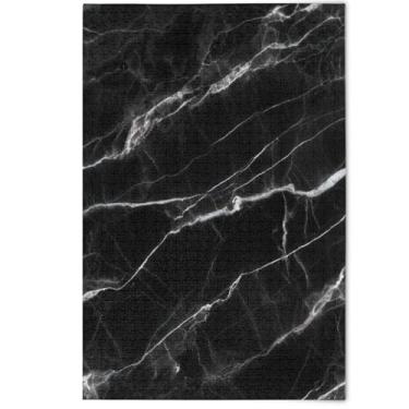 Imagem de Quebra-cabeça chique minimalista preto 1000 peças para adultos, presentes de elefante branco, quebra-cabeças engraçados da natureza para adultos, pintura de belas artes, decoração de casa, 1000 peças