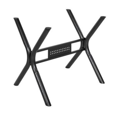 Imagem de Pé De Mesa Para Mesa Sala De Jantar Cozinha Base 1,20 Aço Reforçada P/