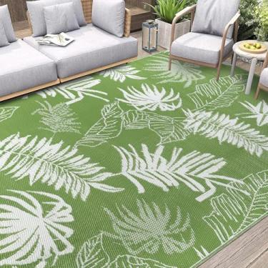 Imagem de famibay Tapete externo (verde grama, 1,8 x 2,5 m)