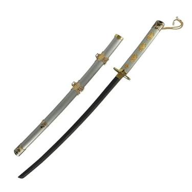 Imagem de Espada Katana Touken Ranbu Kuninaga Tsurumaru Branca