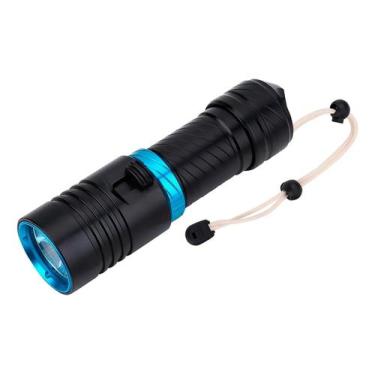 Imagem de Lanterna Prova Dágua Mergulho Potente Luz Branco Led Cree T6 Ultra For