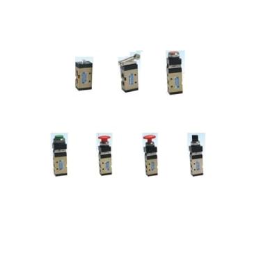 Imagem de 1 peça MSV Series 2 posições 5 vias válvula mecânica interruptor de válvula manual pneumático MSV-86522 MSV-98322 MSV-86522R/PP/PPL/PB/EB/TB(MSV-86522PB)