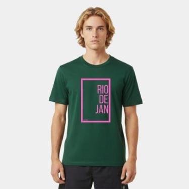 Imagem de Camiseta Masculina Algodão Premium Skate Surf Praia Streetwear RIO DE JANEIRO-Masculino