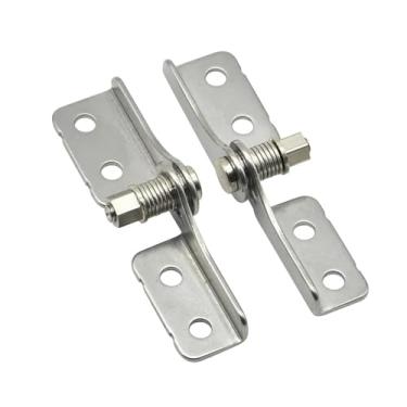 Imagem de XK574-1 Dobradiças de controle de posição de torque constante de aço inoxidável dobradiça para monitor de porta de fricção 1 peça (XK574-1-2,5 Nm)