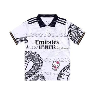 Imagem de Camisa Polo Feminina Hello Kitty Estampada Em 3D Verão 2025 Secagem Rá