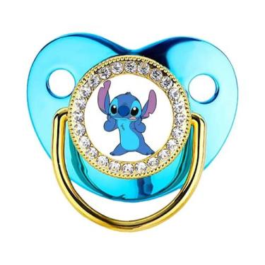 Imagem de Chupeta De Silicone Kawaii Para Bebês Com Adesivo De Desenho Animado, 