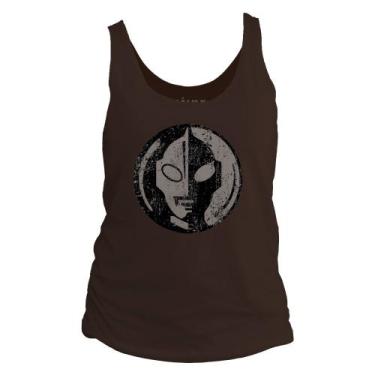 Imagem de Camiseta regata feminina Dasantigas malha 100% algodão estampa Ultrama