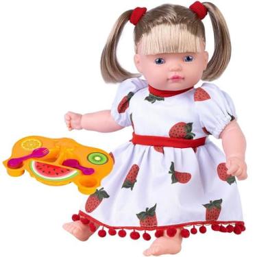 Imagem de Boneca Helena Papinha Bebê Menina 35cm - Super Toys, Colorido