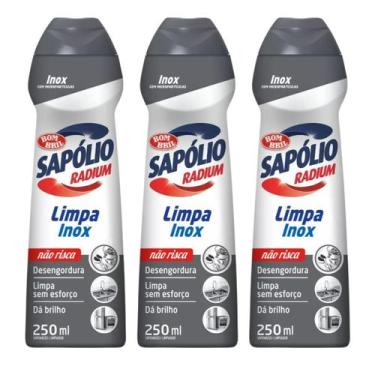 Imagem de Limpador Multiuso Cremoso Sapólio Radium 250ml  Fórmula Potente para B