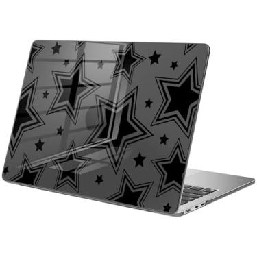 Imagem de BlHMCASE Compatível com MacBook Air de 15 polegadas 2025 2024 2023 versão M3 A3114 M2 A2941, linda capa rígida protetora Y2K Star para Mac Air 15