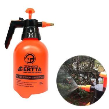 Imagem de Pulverizador Manual 2 Litros Alta Pressão Borrifador Jardim Plantas - 