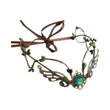 Imagem de Tiara De Fada Gótica Da Floresta, Acessório Retro Para Festa De Role-P