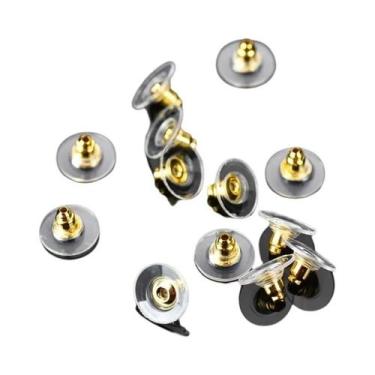 Imagem de 30/50/100 Peças De Protetores De Orelha De Borracha Para Brincos, Aces