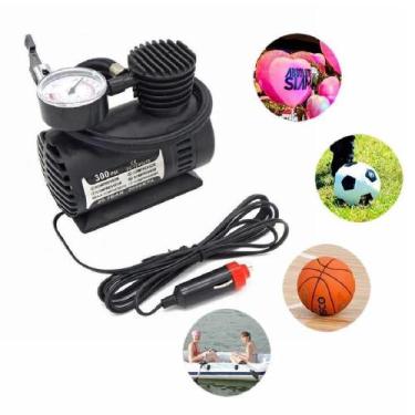 Imagem de Compressor de ar 12v mini bomba automotiva para encher inflaveis pnei 