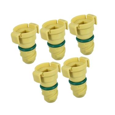 Imagem de REPAIROCK Bujão de drenagem de óleo de motor de carro ABS 5 peças de substituição para Ford F150 2015-2021 FT4Z-6730-A BC3Z-6730-A peças de reposição automotiva